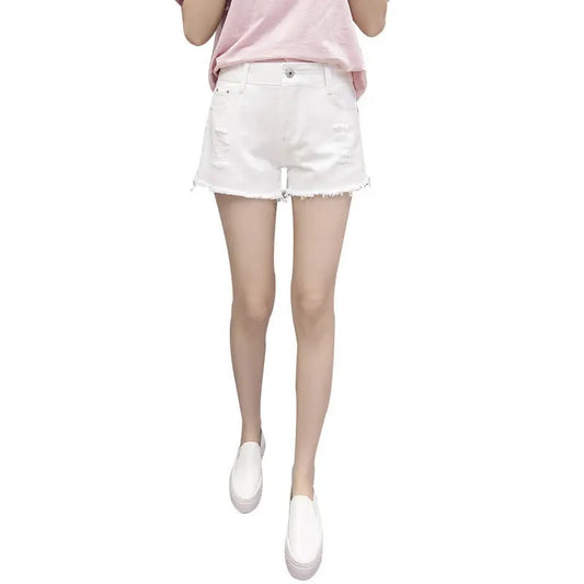 Ladies Fashion Denim Shorts - keithfowlerclothing