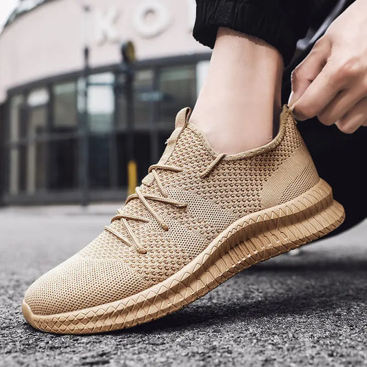Men's Lightweight Breathable Non-Slip Sneakers - keithfowlerclothing
