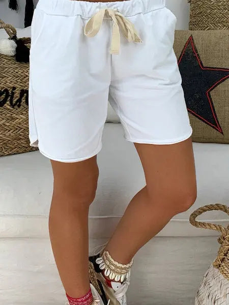 Ladies Cotton Washed Shorts - keithfowlerclothing
