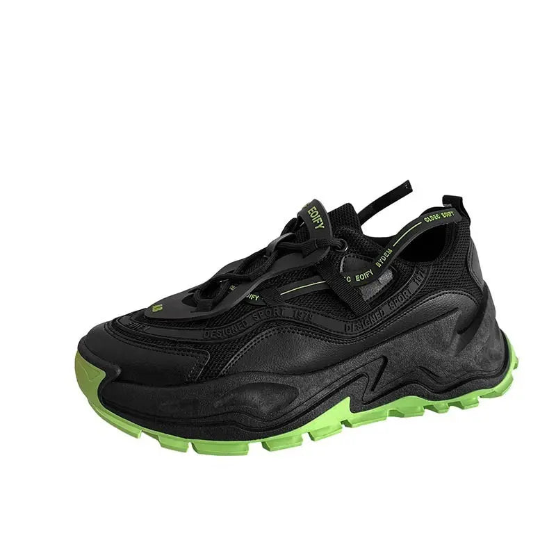 Korean Retro Thick-Soled Fashion Running Shoes for Men - keithfowlerclothing