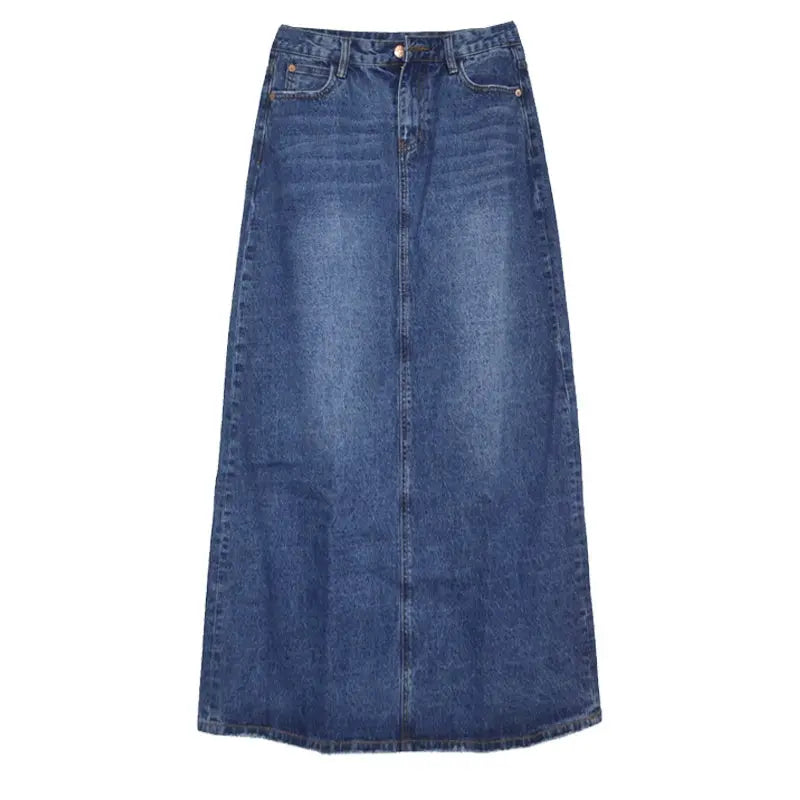 Wear Frayed Long Skirts Women's Long Skirts Denim Skirts - keithfowlerclothing