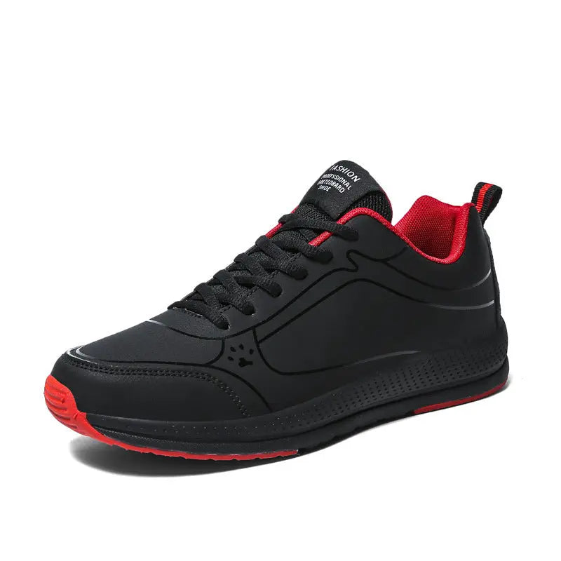 Stylish Leather Casual Running Shoes for Men - keithfowlerclothing