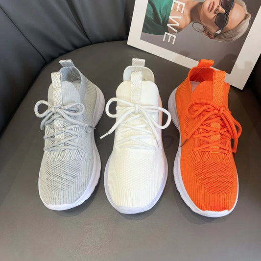 Stylish Women's Breathable Mesh Running Shoes - keithfowlerclothing