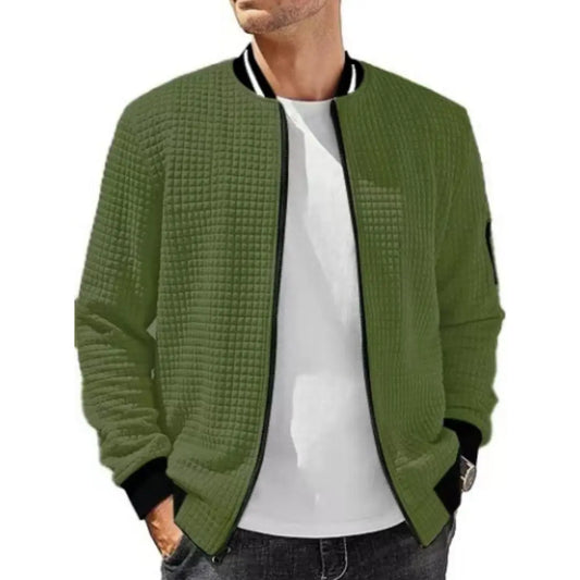 Men's Casual Fashion Stand Collar Jacket - keithfowlerclothing