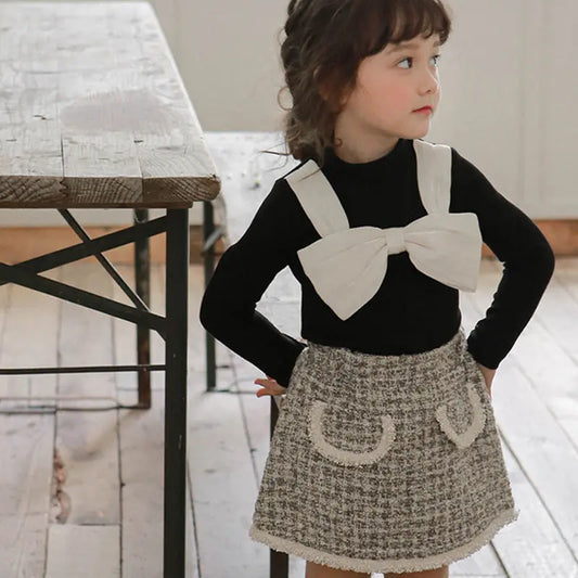 Children's Clothing Girls Small Fragrance Ladies Short Skirts Skirts - keithfowlerclothing