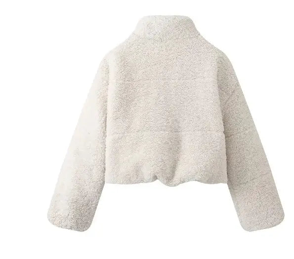 Fleece Short Cotton Jacket Jacket Coat - keithfowlerclothing