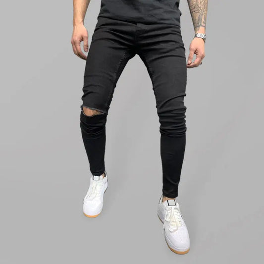 Men's Classic Versatile Stretch Skinny Jeans - keithfowlerclothing